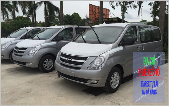 Cheap self-drive car rental Da Nang of Starex 9 seats