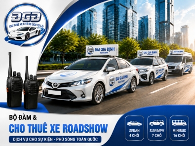 WALKIE TALKIE & ROADSHOW VEHICLE RENTAL